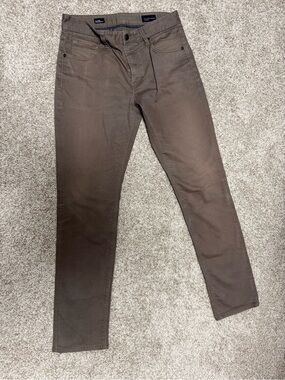 7 Diamonds Slim Men’s Pants in Dark Brown